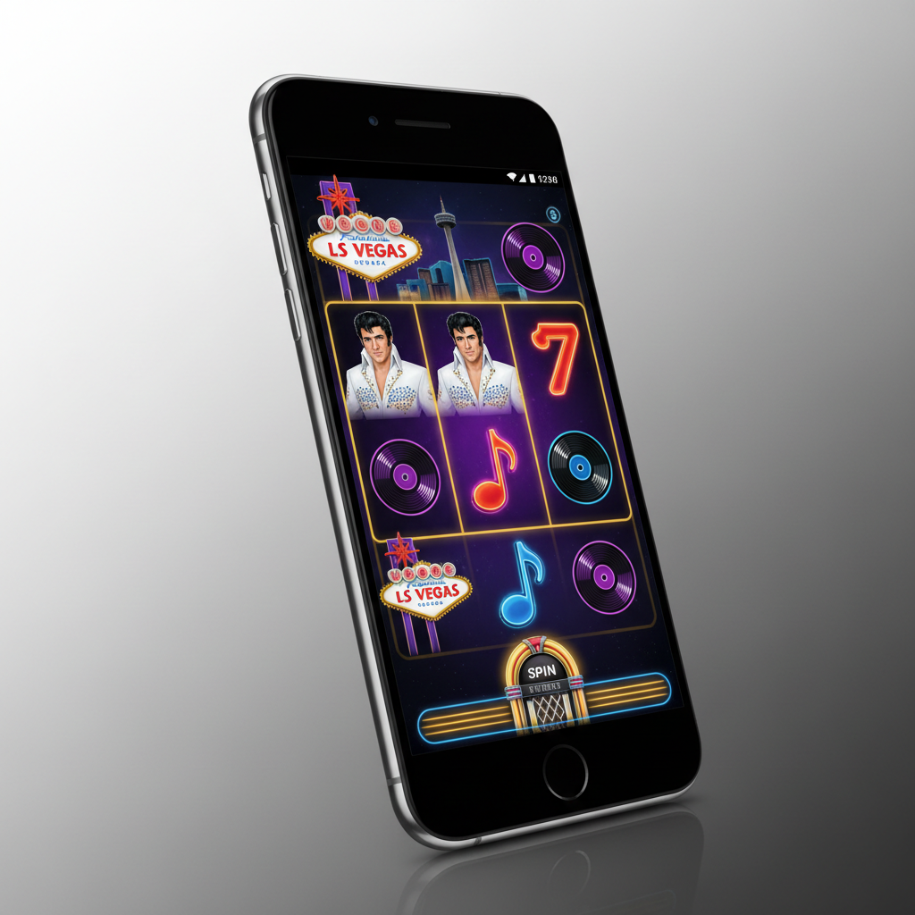 Elvis Frog TrueWays Slot Mobile App Mockup